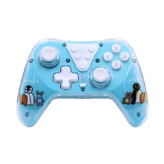 アローン(Allone) ゲーム用ワイヤレスコントローラー ピングー 15.5×6×10.3cm Switch2／Switch／Switch Lite／有機EL対応 有線・無線どちらも可 おしゃれなクリア構造 マクロ機能 連射ホー [ワイヤレスコントローラー]