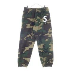 SUPREME (シュプリーム) 25AW S Logo Sweatpants Sロゴスウェットパンツ カモフラ グリーンのサムネイル
