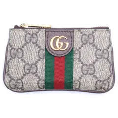 GUCCI (グッチ) GGスプリーム オフディア エボニー コインケース 671722 ベージュのサムネイル