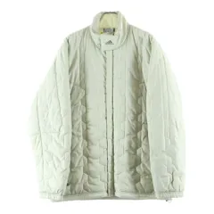 adidas (アディダス) CLIMAPROOF JACKET クライマプルーフ 中綿ジャケット アイボリーのサムネイル