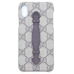 GUCCI (グッチ) iPhoneX/Xs Case 549319 GG柄 PVC アイフォンX/Xs スマートフォンケース ベージュのサムネイル