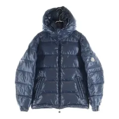 MONCLER (モンクレール) MAYA GIUBBOTTO 320914036605 マヤ ナイロン ダウンジャケット ネイビーのサムネイル