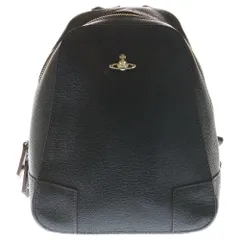 Vivienne Westwood (ヴィヴィアンウエストウッド) EXECUTIVE 2 フロントオーブロゴ リュックサック バックパック ブラックのサムネイル