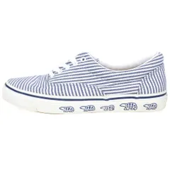 HUMAN MADE (ヒューマンメイド) Human Made Deck Shoes White Polar Bear ストライプ ポーラーベア ローカットスニーカー US9/27cm ブルー/ホワイト HM21GD044のサムネイル