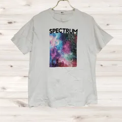 A1433 ウィゴー WEGO Tシャツ 半袖 カットソー(M) 白 柄もの 綿 Uネック ノーカラー