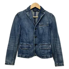 POLObyRalphLauren(ポロラルフローレン) ジャケット サイズ0 XS レディース美品  - ネイビー 長袖/デニム/春/秋