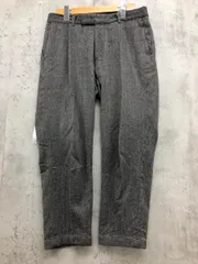 BEAUTY&YOUTH ビューティ&ユース 1214-199-6453 サキソニー ノープリーツ パンツ sizeM/グレー ■■ メンズ