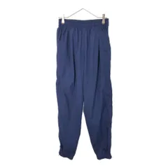 90年代 NIKE ナイキ ナイロンパンツ スポーツ ネイビー(メンズ M)中古 古着 X5348