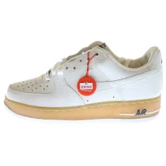 NIKE (ナイキ) 【観賞用 2005年製】 JD Sports Exclusive別注 Air Force 1 Low White Gum エアフォース1 ロー ホワイトガム ローカットスニーカー US7.5/25.5cm 306353-902