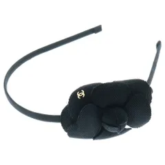 CHANEL (シャネル) 24P カメリア カチューシャ ブラック レディースのサムネイル