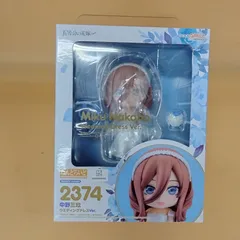 【D35379】（未開封品）ねんどろいど 2374 五等分の花嫁∽ 中野三玖 ウエディングドレスVer.