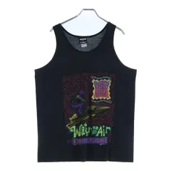 VINTAGE (ヴィンテージ) 90s SIGNAL SPORTS 両面プリントクルーネックタンクトップ ブラック