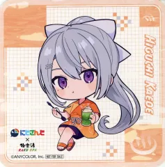 【中古】コースター 樋口楓(ミニキャラ) コースター 「バーチャルYouTuber にじさんじ×極楽湯・RAKU SPA ととのうにじさんじ 第三弾」 コラボメニュー注文特典