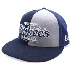 NEW ERA (ニューエラ) 59FIFTY ニューヨークヤンキース ベースボールキャップ ブラック/グレー/ネイビー