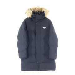 DANTON (ダントン) ファー付き フーデッドダウンジャケット ブラック FA12-111-02