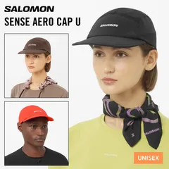 【新品】サロモン SALOMON キャップ 帽子 SENSE AERO CAP U ランニング トレラン ブラック ブラウン レッドのサムネイル