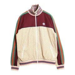 GUCCI (グッチ) Interlocking G Print Jersey Jacket GGロゴ シェリーライン テクニカルトラックジャケット マルチカラー 655196 XJDFPのサムネイル