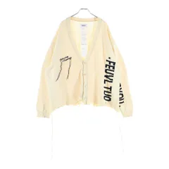 doublet (ダブレット) 20SS HIDDEN MESSAGE CARDIGAN ヒドゥンメッセージ カーディガン ホワイト 20SS21KN29のサムネイル