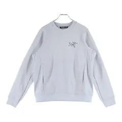 ARC'TERYX (アークテリクス) AESTAS アエスタス エンブレム刺繍 クルーネック長袖スウェットトレーナー グレー X000009053のサムネイル