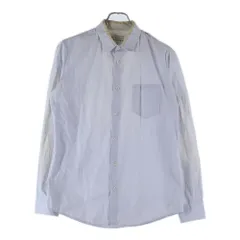 Maison Margiela (メゾンマルジェラ) 12AW 襟切り替え長袖シャツ シャツ ブルー S50DL0185のサムネイル