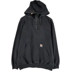 古着 カーハート Carhartt スウェットハーフジップパーカー メンズL相当/eaa624576
