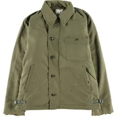 古着 訳あり特価 米軍実品 A-2 ミリタリー デッキジャケット メンズM相当 ヴィンテージ/evb029921のサムネイル