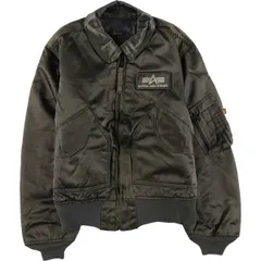 古着 民間品 アルファ ALPHA CWU-45/Pタイプ ミリタリー フライトジャケット USA製 メンズM相当/eaa624511