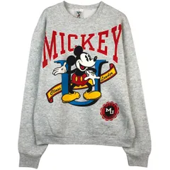 古着 90年代 Micky&Co. MICKEY MOUSE ミッキーマウス キャラクタースウェットシャツ トレーナー USA製 メンズL相当/eaa624637