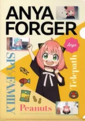 【中古】クリアファイル アーニャ・フォージャー オリジナルA4クリアファイル 「SPY×FAMILY×サントリー」 対象商品購入特典
