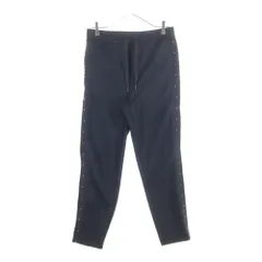 MONCLER (モンクレール) サイドスタッズ装飾 スウェットパンツ ブラック H20918H00001 899A1のサムネイル