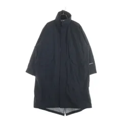 HYKE (ハイク) 21SS PERTEX MILITARY COAT パーテックス ミリタリー コート ブラック 211-27028 020のサムネイル