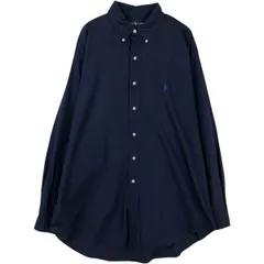 古着 ラルフローレン Ralph Lauren BLAKE 長袖 ボタンダウンシャツ メンズL相当/eaa477500
