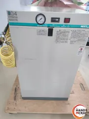 □【引取限定】日立産機 小型空気圧縮機 PO-0.4LESN 100V 0.8MPa 