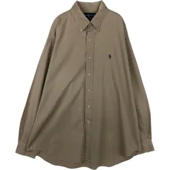 古着 ラルフローレン Ralph Lauren BLAKE 長袖 ボタンダウンシャツ メンズXL相当/eaa477507