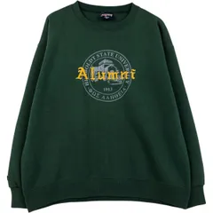 古着 90年代 ジャンスポーツ JANSPORT カレッジスウェットシャツ トレーナー USA製 メンズXL相当 ヴィンテージ/eaa624864