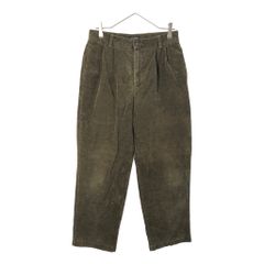 DOCKERS ドッカーズ 2タック コーデュロイパンツ オリーブ(メンズ W31 L30)中古 古着 X5358