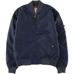 古着 民間品 アルファ ALPHA MA-1タイプ ミリタリー フライトジャケット メンズXL相当/eaa624978