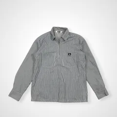 BEN DAVIS ベンデイビス / ハーフジップヒッコリーシャツジャケット 日本製 SIZE：M
