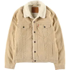 古着 リーバイス Levi's トラッカージャケット 中綿入り コーデュロイボアジャケット メンズM相当/eaa624197