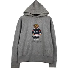 古着 ラルフローレン Ralph Lauren POLO by Ralph Lauren スウェットプルオーバーパーカー メンズM相当/eaa624708