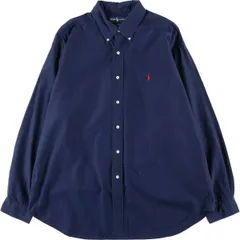 古着 ラルフローレン Ralph Lauren BLAKE 長袖 ボタンダウンシャツ メンズXL相当/eaa477486
