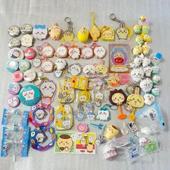 ちいかわ ハチワレ うさぎ ラッコ モモンガ あのこ 缶バッジ マスコット キーホルダー アクリルスタンド まとめ売り ⑬
