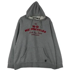 古着 ハーレーダビッドソン Harley-Davidson アドバタイジング スウェットプルオーバーパーカー メンズXL相当/eaa624815