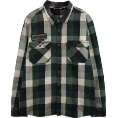 HUMAN MADE チェック ネルシャツ グリーン M最終値下げ - メルカリ