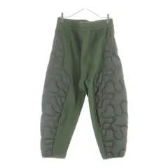 MONCLER (モンクレール) JERSEY PANTS キルティングドッキングスウェットテーパードパンツ カーキ I209D8H00001 M3277のサムネイル