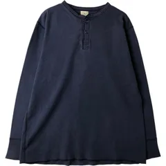 古着 エルエルビーン L.L.Bean ヘンリーネック ロングTシャツ ロンT カナダ製 メンズL相当 ヴィンテージ/eaa477431