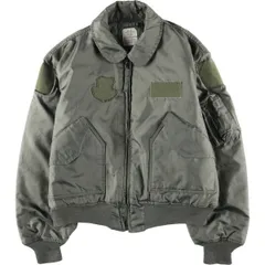 古着 米軍実品 アルファ ALPHA CWU-45/Pタイプ 中綿入り ミリタリー フライトジャケット メンズXL相当/evb029934