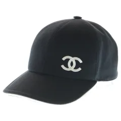 CHANEL (シャネル) ココマーク ベースボールキャップ ブラックのサムネイル