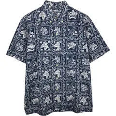 古着 90年代 レインスプーナー REYNSPOONER 水着 ビキニタグ ラハイナセーラー ボタンダウン ハワイアンアロハシャツ/eaa614548