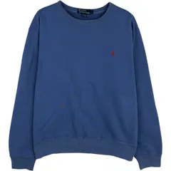 古着 ラルフローレン Ralph Lauren POLO by Ralph Lauren ワンポイントロゴスウェットシャツ トレーナー メンズL相当/eaa624683